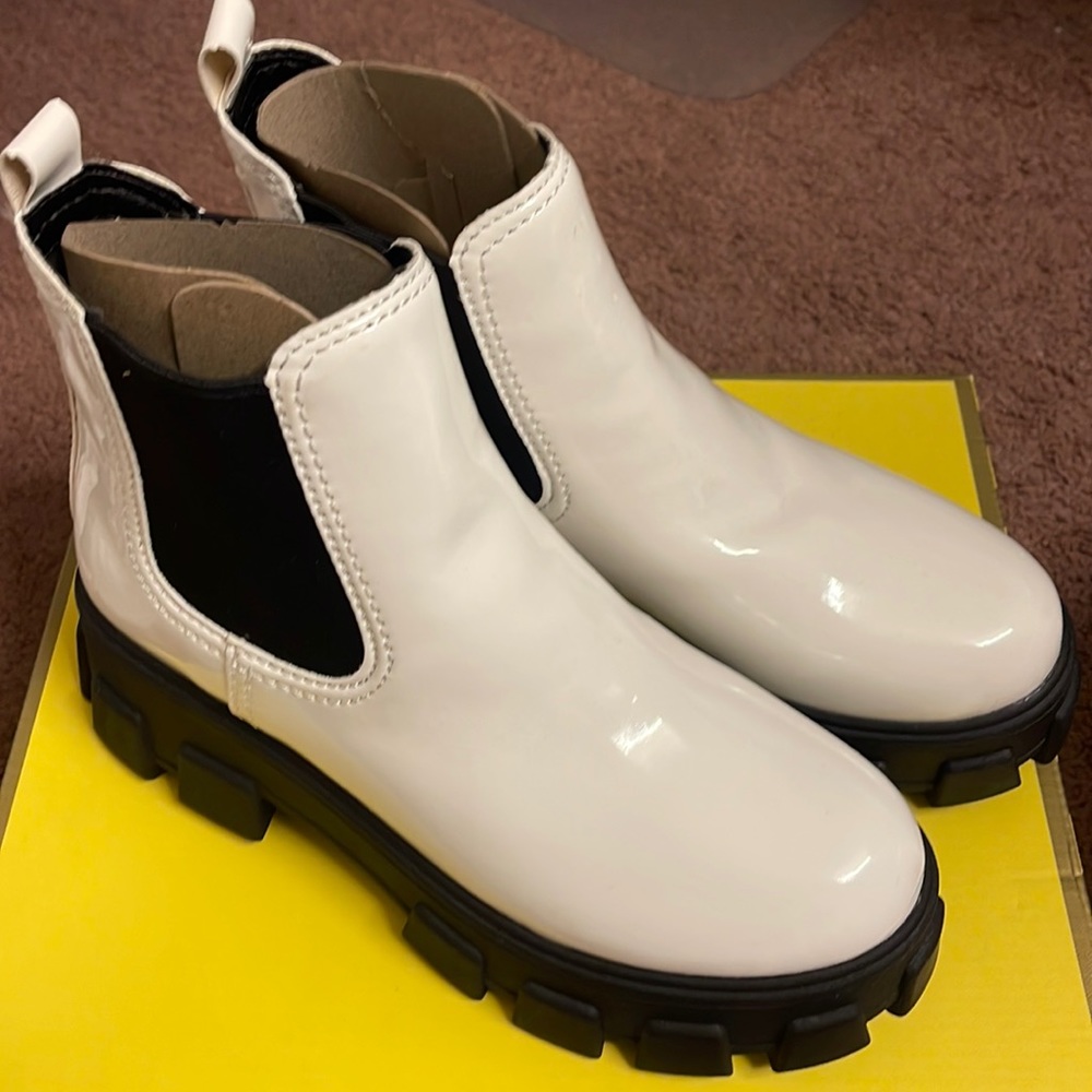 Circus.ny White Ankle Boots